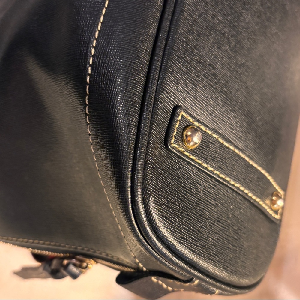 Dooney & Bourke Saffiano Satchel - Picture 6 of 13
